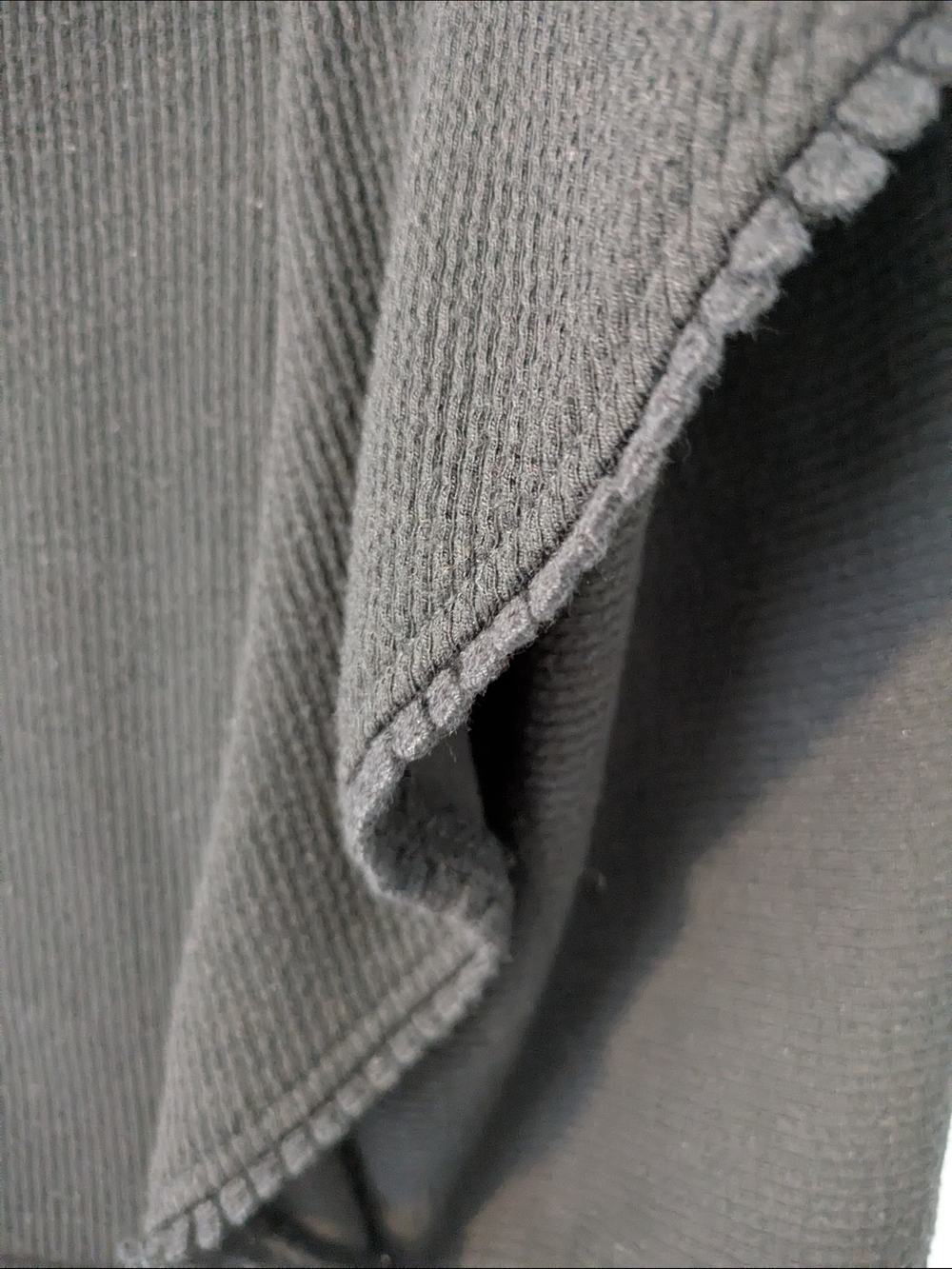 Suzy Shier Black Ribbed Top - Picture 2 of 3